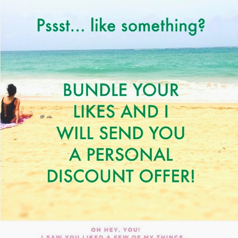 DISCOUNTS FOR BUNDLES.BUNDLE & SAVE! ASK ME!